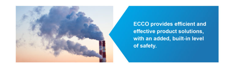 ECCO provides product solutions for emissions