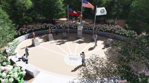 photo of Peachtree Corners Veterans Monument